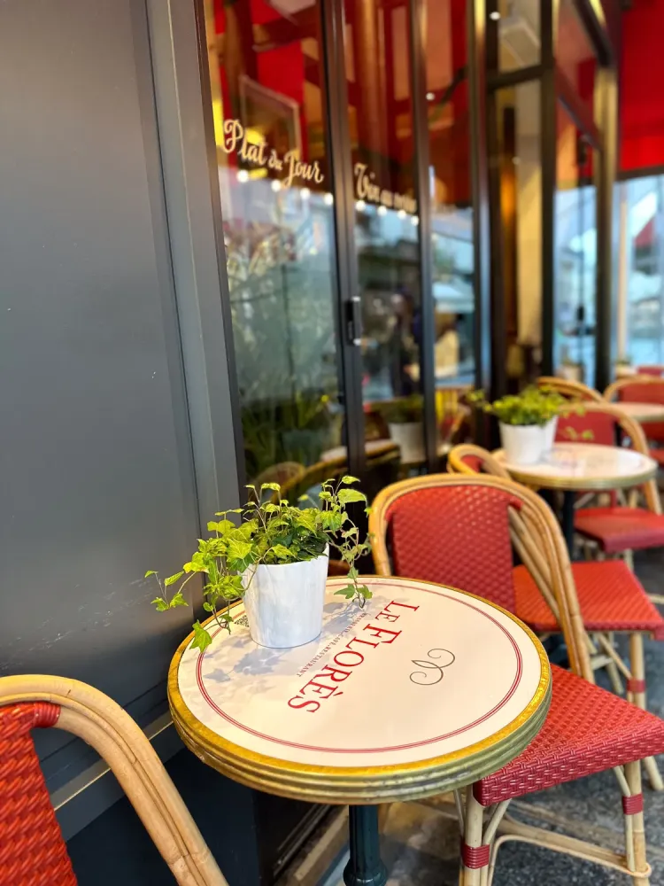 Terrasse près de Paris 6e